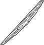 View Back Glass Wiper Blade (Rear) Full-Sized Product Image