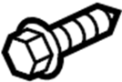 View Bolt. Screw. Cover. Bumper. Bracket. (Upper, Lower) Full-Sized Product Image