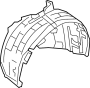 View Fender Splash Shield (Front, Rear, Lower) Full-Sized Product Image 1 of 1