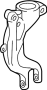 View Fork. Suspension. Air Spring Bracket. Mount. Strut. (Lower) Full-Sized Product Image