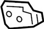 4KE857042A Instrument Panel Air Duct