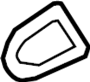 View Exterior Door Handle Gasket Full-Sized Product Image