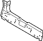 View Floor Pan Crossmember (Front, Rear, Upper, Lower) Full-Sized Product Image 1 of 1