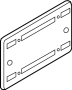 View License Plate Bracket Full-Sized Product Image 1 of 2