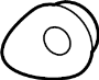 View Tail. Grommet. Nut. Lamp. Light.  Full-Sized Product Image
