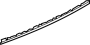 Image of Bumper Trim (Rear, Upper, Lower) image for your 2023 Audi e-tron   