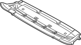 Image of Radiator Support Splash Shield (Front, Lower) image for your 2016 Audi Q5   