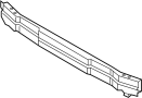 Image of Bumper Impact Bar image for your 2017 Audi Q5   