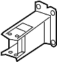 View Bumper Impact Bar Bracket (Front, Rear) Full-Sized Product Image