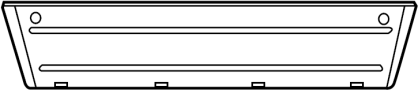 Image of License Plate Bracket image for your 2025 Audi SQ5  Premium Sport Utility 