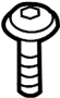 View Bolt. Screw. Headlight. (Front, Rear, Upper) Full-Sized Product Image