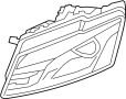 Image of Headlight Assembly image for your 2014 Audi A6  TDI Prestige Sedan 