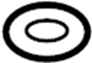View Engine Oil Pan Baffle Gasket. Engine Oil Sump Windage Tray Gasket. Insert gasket.  Full-Sized Product Image