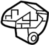 View Bracket. Pipe. Hanger. (Rear) Full-Sized Product Image