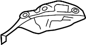 Image of Engine Mount Heat Shield image for your 2014 Porsche Panamera   
