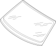View WINDSHIELD. GLASS. Mirror.  Full-Sized Product Image 1 of 1