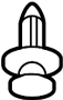 View Rivet. Shield. Molding. Rocker. (Rear) Full-Sized Product Image