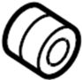 View Grommet. Molding. (Lower) Full-Sized Product Image