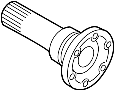 View Drive Axle Shaft Full-Sized Product Image 1 of 10