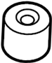 View Mount. Bushing. Suspension. Crossmember. Insulator. (Front, Rear) Full-Sized Product Image