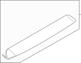 8R0827933CGRU Spoiler (Lower)