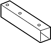 View Bumper Impact Bar Bracket (Front, Rear) Full-Sized Product Image