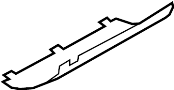 View Bumper Cover Spacer Panel (Lower) Full-Sized Product Image