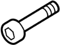 View Accessory Drive Belt Idler Pulley Bolt Full-Sized Product Image