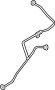 Engine Coolant Overflow Hose