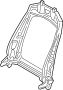 Image of Seat Back Frame (Upper) image for your 2021 Audi Q5   