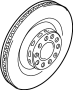 View Disc Brake Rotor Full-Sized Product Image