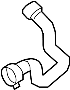 View Radiator Coolant Hose (Upper) Full-Sized Product Image