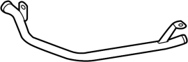 View Engine Coolant Pipe Full-Sized Product Image