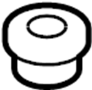 View Intercooler Grommet Full-Sized Product Image