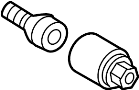 4F0698139C804 Wheel bolt.