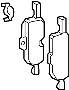 View Disc Brake Pad Set (Front) Full-Sized Product Image 1 of 4