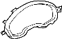 View Instrument Cluster Bezel Full-Sized Product Image