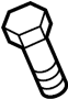 View Bolt. Belt. Seat. Retractor. (Front, Upper, Lower) Full-Sized Product Image