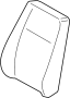 View Seat Back Cushion (Upper) Full-Sized Product Image 1 of 4