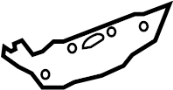 View Plate. Bracket. (Front, Rear, Lower) Full-Sized Product Image 1 of 5