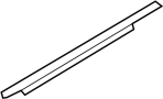 Image of Door Belt Molding image for your 2014 Audi A4 allroad  Premium Wagon 