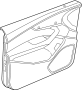 View Door Interior Trim Panel Full-Sized Product Image 1 of 2