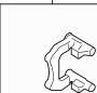 View Disc Brake Caliper Bracket Full-Sized Product Image