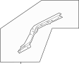View Frame Side Member Assembly (Rear) Full-Sized Product Image 1 of 4