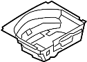 Image of Trim. (Front, Rear, Upper, Lower). Spare tire compartment. image for your 2014 Audi TT   