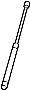8W9827552E Liftgate Lift Support