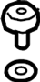 View Headlight Adjusting Screw Full-Sized Product Image