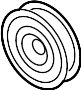 View A/C Compressor Clutch Pulley Full-Sized Product Image 1 of 8