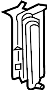 View Cover. Heater. Case. HVAC. Core. (Lower) Full-Sized Product Image