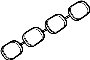 View Engine Intake Manifold Gasket Full-Sized Product Image 1 of 3